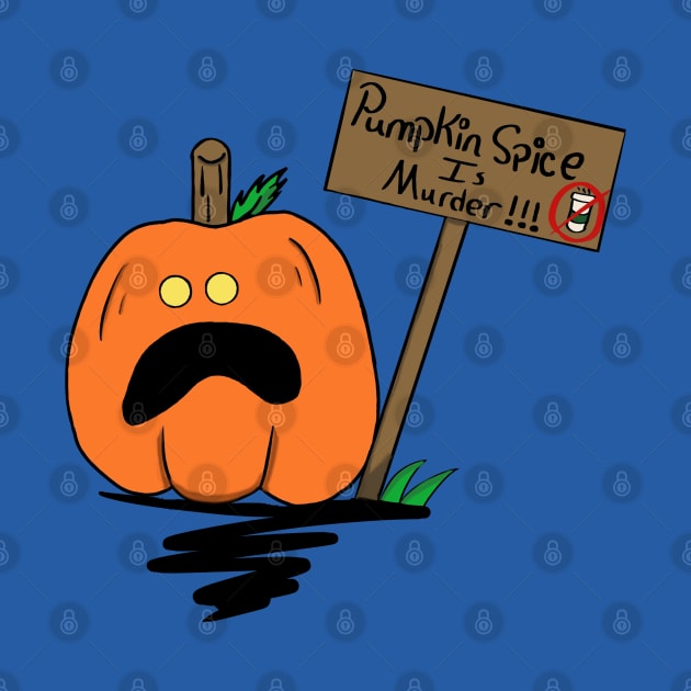 Pumpkin Protester by NicoleDrawsBadly