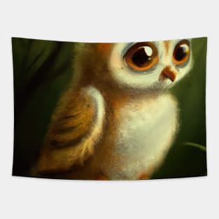 Baby Owl Tapestry