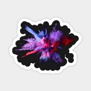 Explosion Graphic Design Magnet