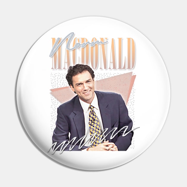 Norm MacDonald ---- Vintage Style Aesthetic Pin by DankFutura