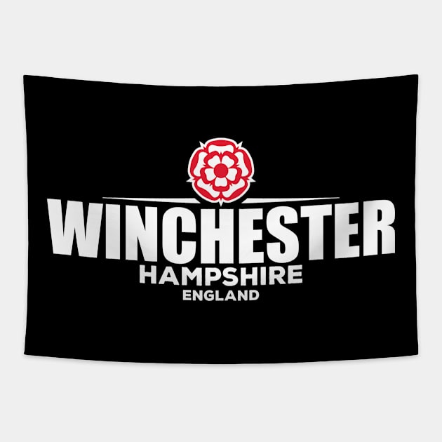 Winchester Hampshire England Tapestry by LocationTees