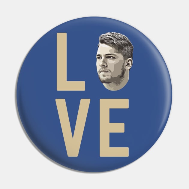 Luka Doncic Love Pin by slawisa