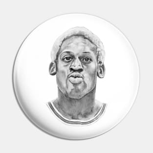 Dennis Rodman Pin