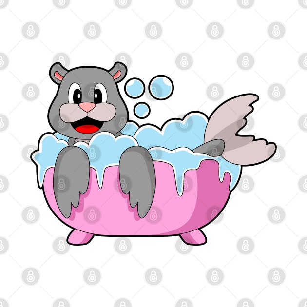 Seal Bathtub by Markus Schnabel