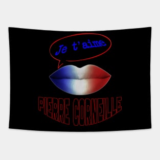 JE TAIME FRENCH KISS CORNEILLE Tapestry