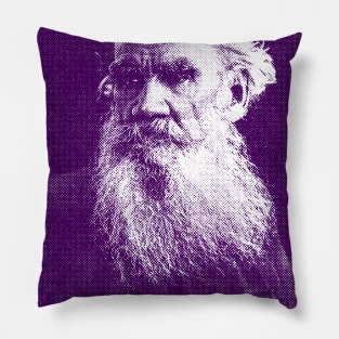 Leo Tolstoy Fanart Design Pillow