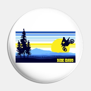 Ride Idaho Pin