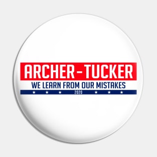 Archer 2020 Parody Campaign Sticker Pin