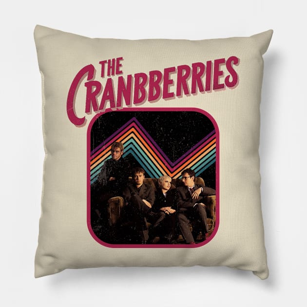 The Cranberries Pillow by Moulezitouna