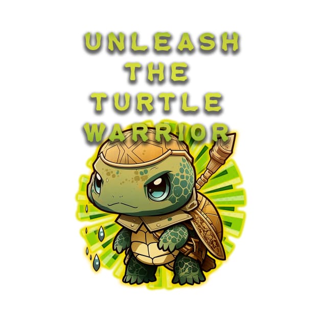 Unleash The Turtle Warrior by Kacpi-Design