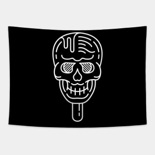 Ice Cream Skull 2 Tapestry