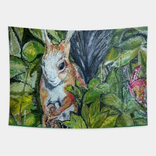 Squirrel Tapestry