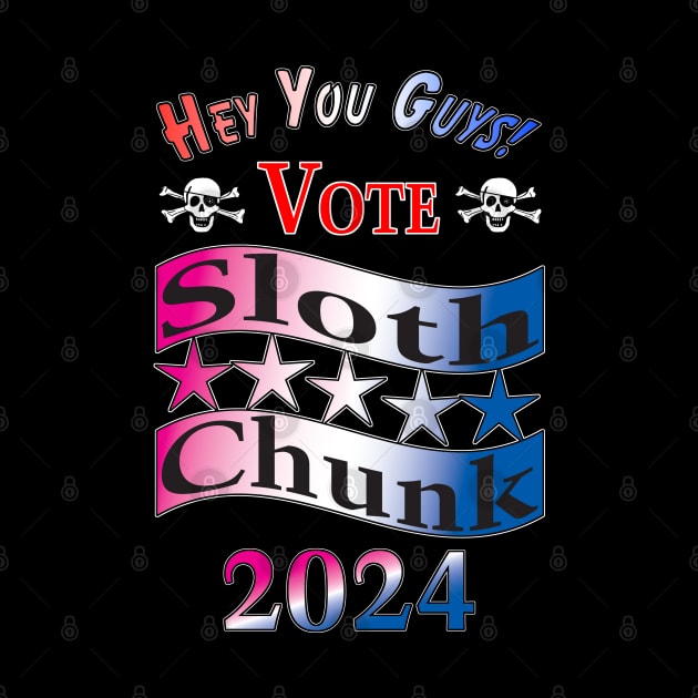 Sloth Chunk 2024 by TrashCanTees