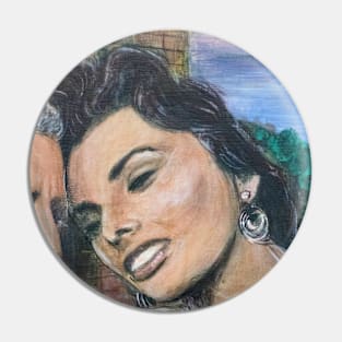 Sofia Loren Pin