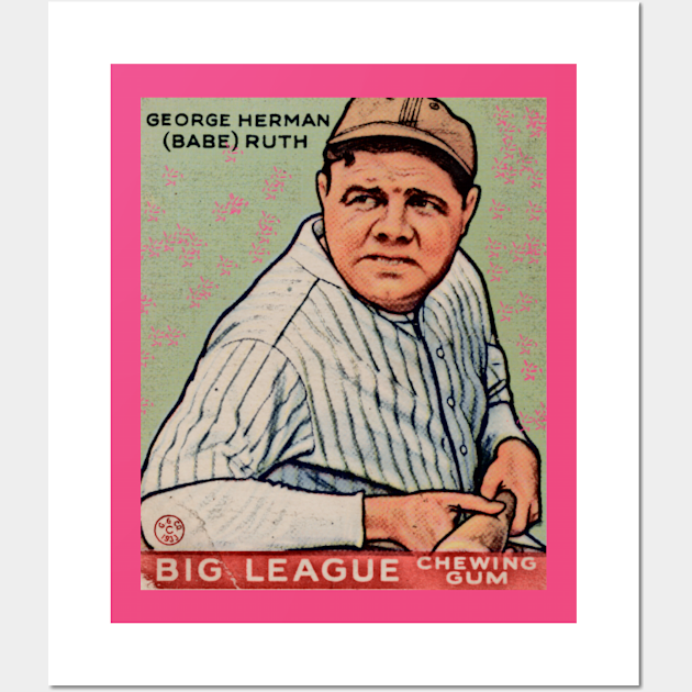 George Herman (Babe) Ruth, Big League Chewing Gum