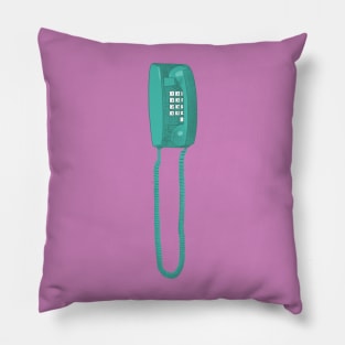 Retro pay phone Pillow