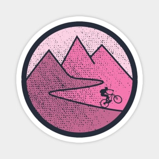 cycling women mountain bike gift bicycle cyclist mtb Magnet