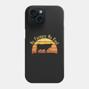 No farmers No food no funny Phone Case