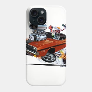 Vince Crain High Octane 1970 Dodge Challenger Phone Case