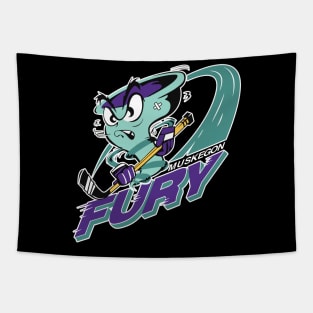 Fury Hockey Tapestry