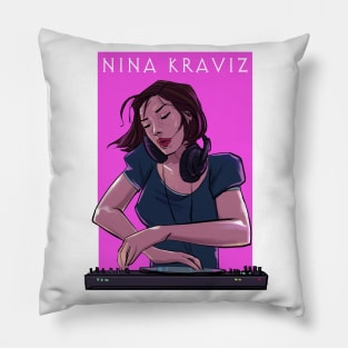 Nina Kraviz Pillow