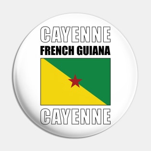 Flag of French Guiana Pin