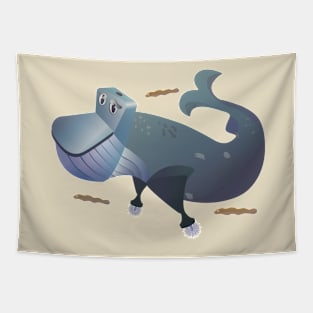 Wc Whale Tapestry