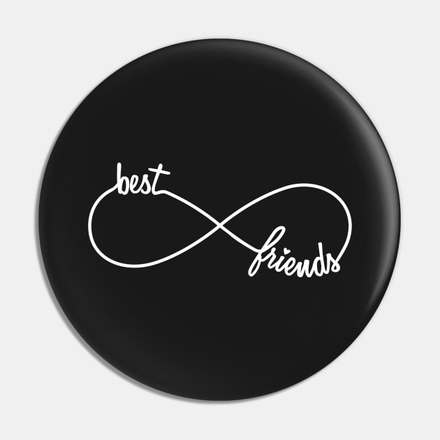 A symbol of infinite friendship Best friends' Sticker