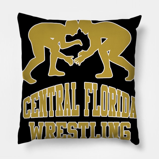 Central Florida Wrestling Pillow by tropicalteesshop