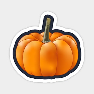 A Short Pumpkin (Blue) Magnet