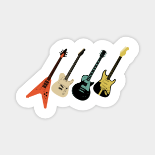 Vintage Guitars Magnet