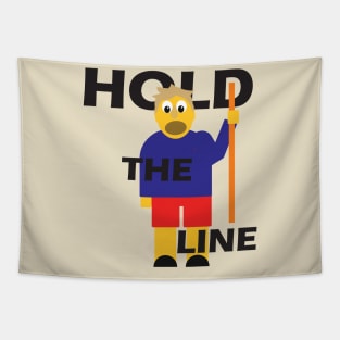 8ts Hold the line! Tapestry