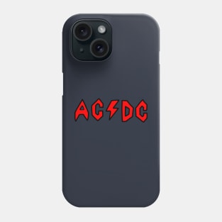 Butt-Head AC/DC - Red Phone Case