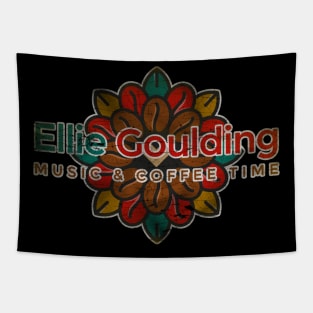 Ellie Goulding Music & Cofee Time Tapestry