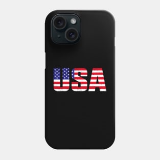 USA Patriotic Retro American Flag 4Th Of July Gifts Phone Case