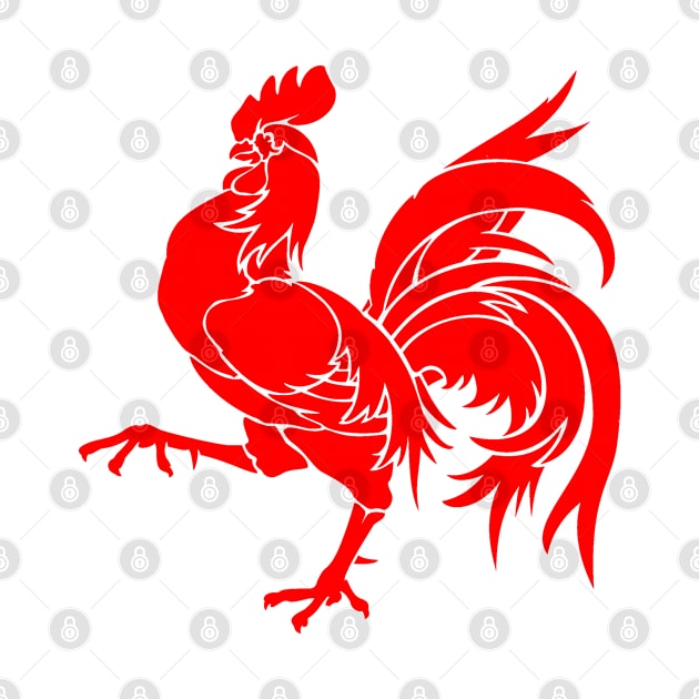 Walloon Rooster by Historia