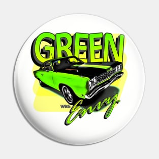 1968 Road Runner - 'Green With Envy' Pin