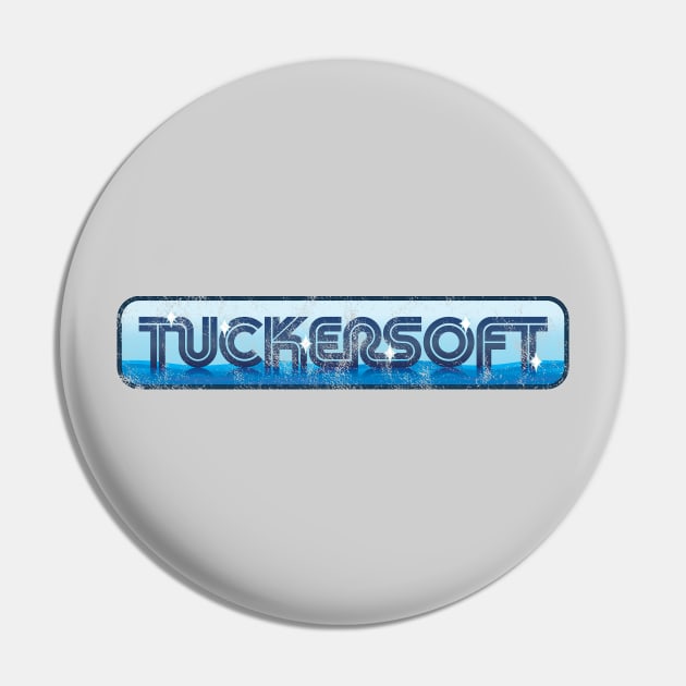 TUCKERSOFT (distressed) Pin by DCLawrenceUK