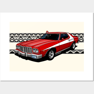 Ford Gran Torino Sport vector drawing