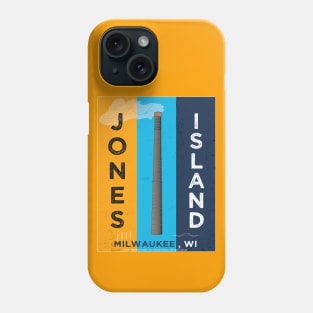 Jones Island Smokestack • Milwaukee, WI Phone Case