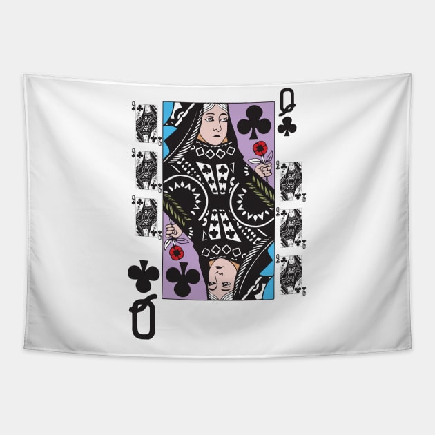 Deck Queen Tapestry by Dojaja