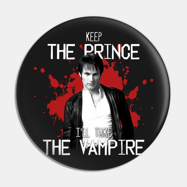 Keep the prince, I'll take the vampire Pin by AllieConfyArt