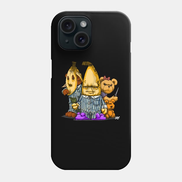 Rotten Bananas Phone Case by Sir Sasquatch Arts