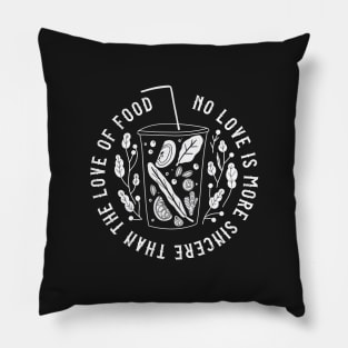 Sincere Food Love Pillow
