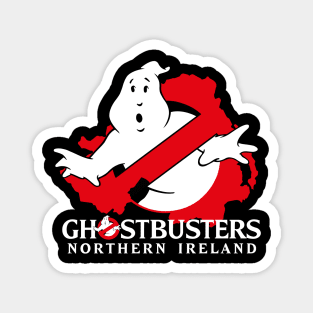 Ghsotbusters Northern Ireland - Logo with text Magnet