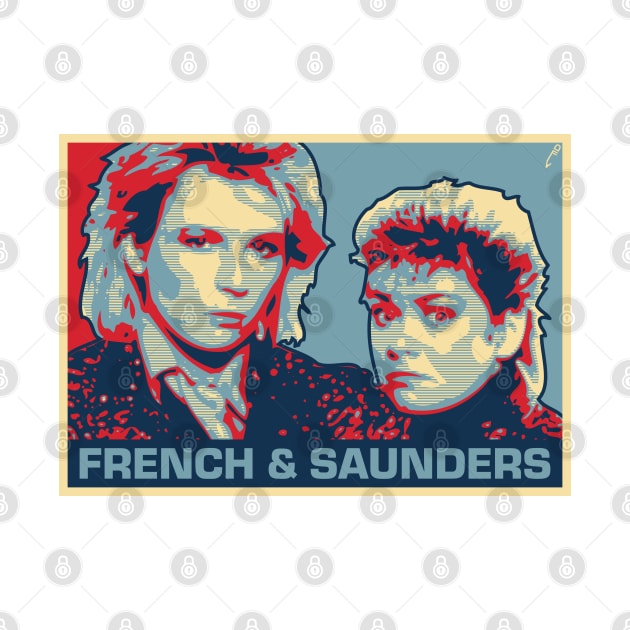 French & Saunders by DAFTFISH