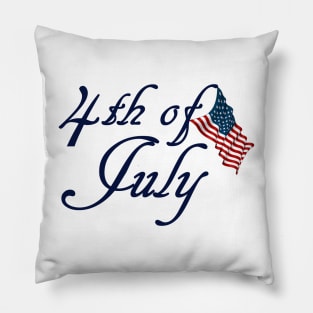 4th of July Pillow