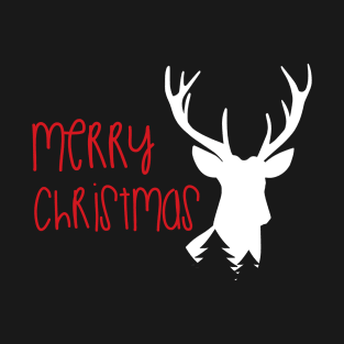 Merry Christmas Deer Gift Idea T-Shirt