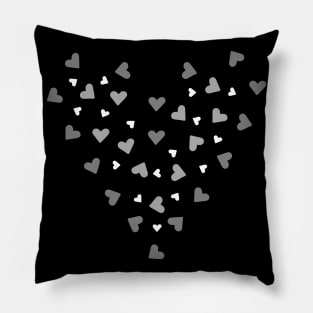 many hearts for lovers, engagement, wedding, love, heart Pillow