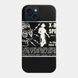 Vintage X-Ray Specs comic book ad Phone Case